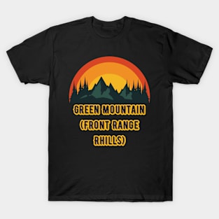 Green Mountain (Front Range Rhills) T-Shirt